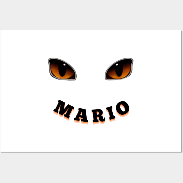 Font Name mario HALLOWEEN Wall Art by rogergren